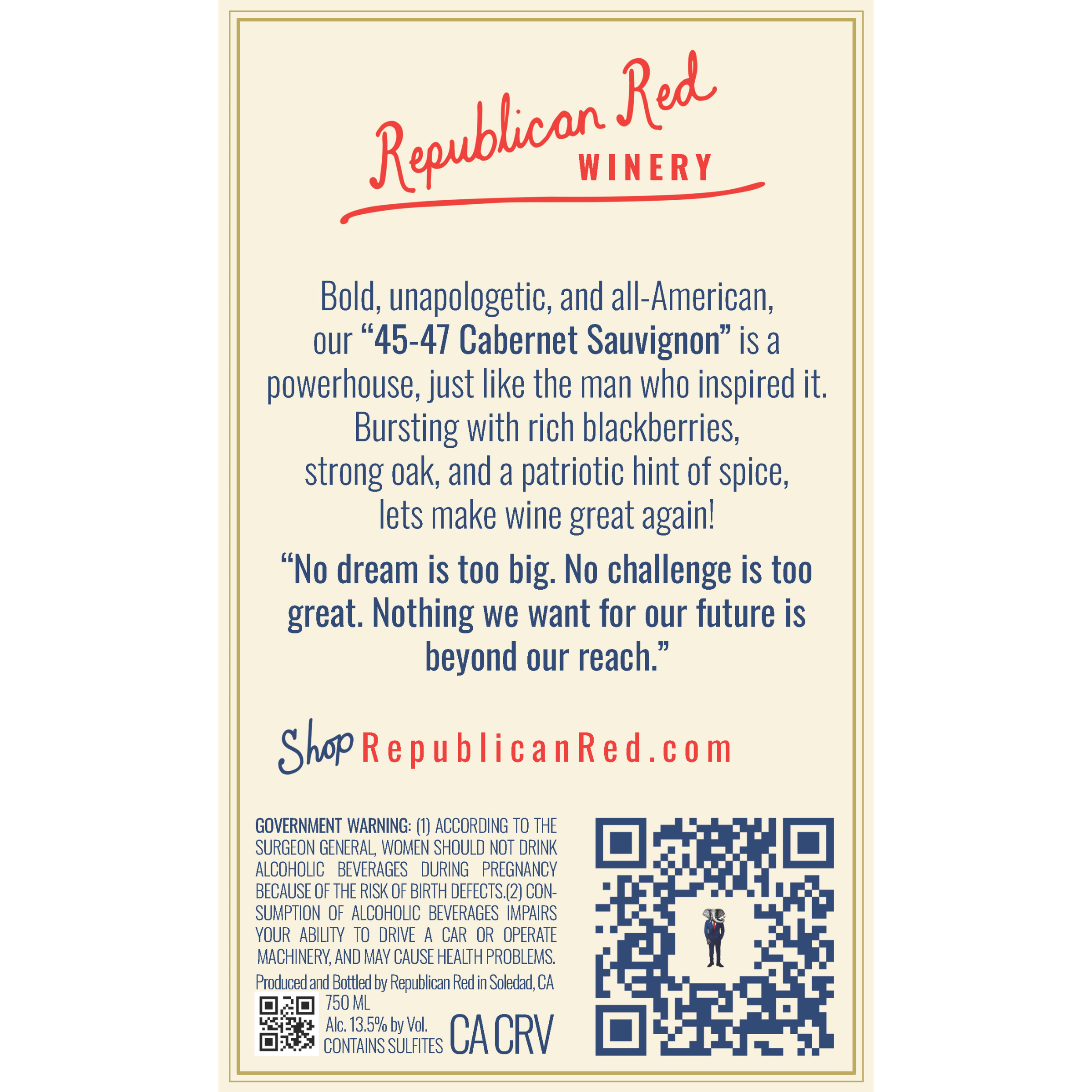 '45-47' Cabernet Sauvignon