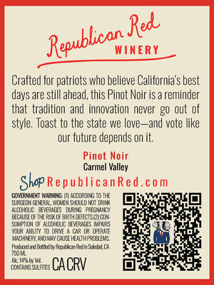 'California Republican' - Pinot Noir
