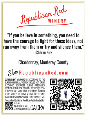 Charlie Kirk 'Courage' Chardonnay
