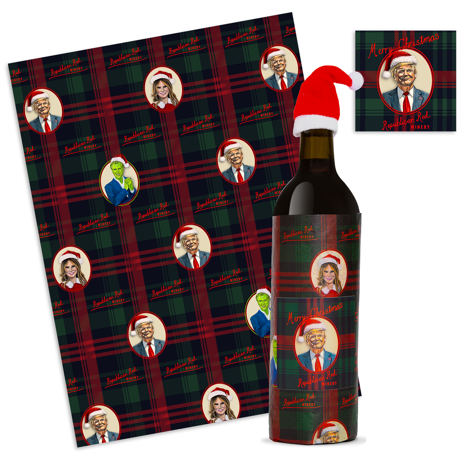 Republican Red Wrapping