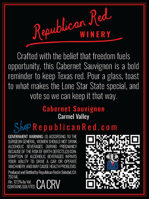 'Keep Texas Republican' - Cabernet Sauvignon