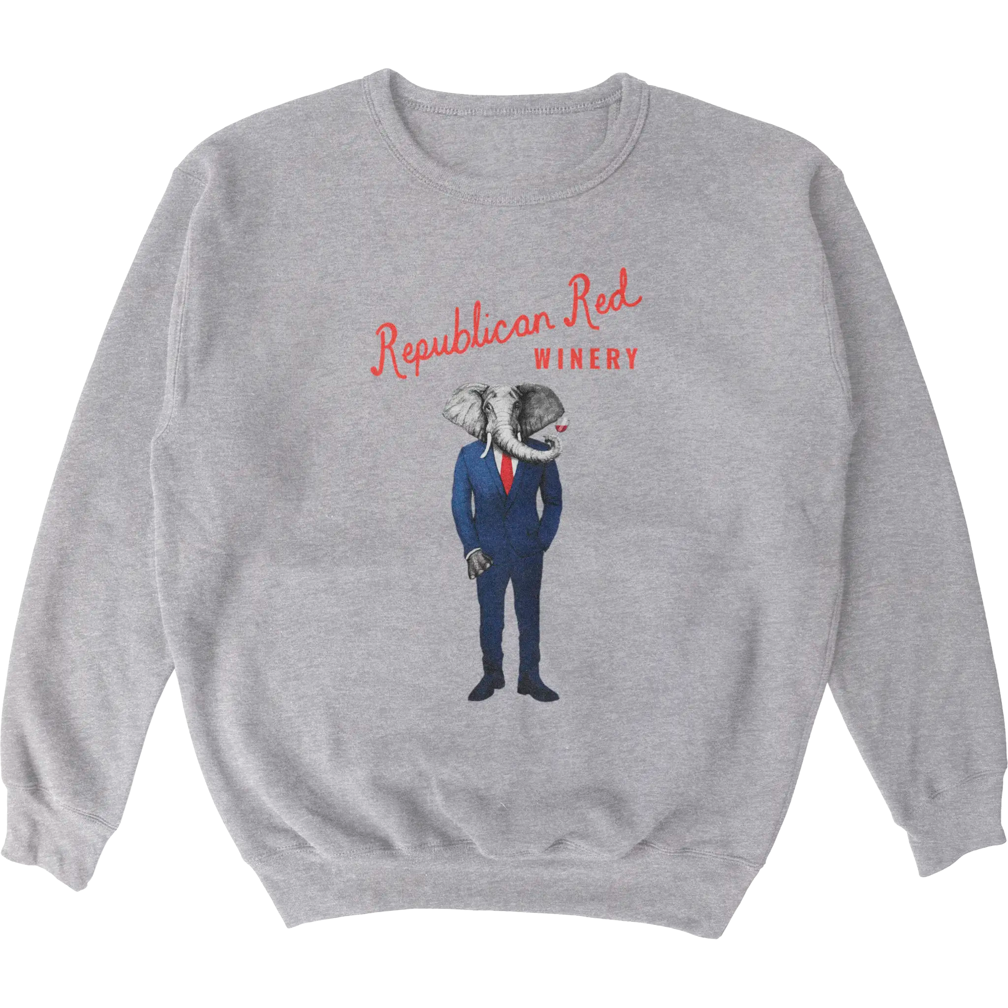 RR Elephant Crew - Grey / SM