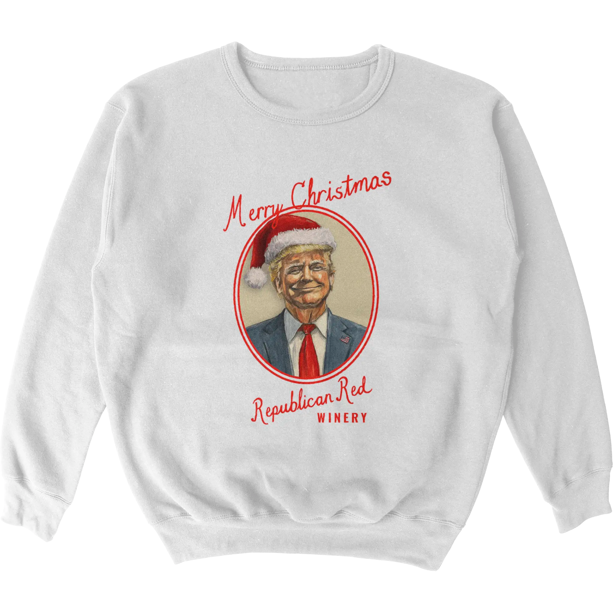 Donny Christmas Crew - White / SM