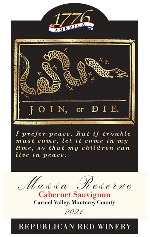 'Join, or Die' - Cabernet Sauvignon